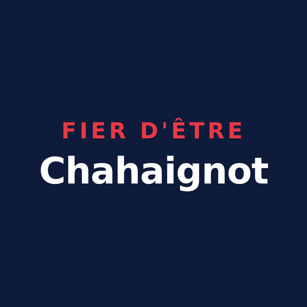 T-shirt « Fier d'être Chahaignot » — design pour Chahaignes