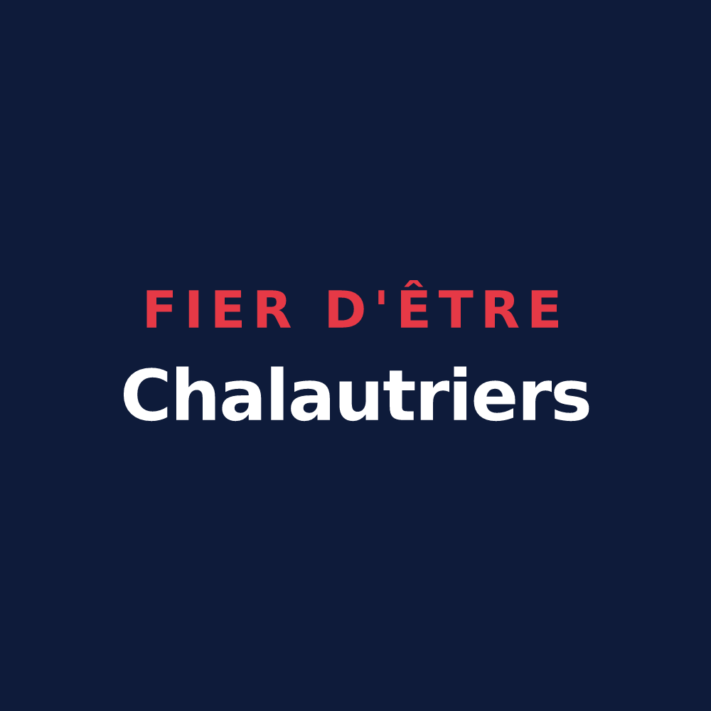 T-shirt « Fier d'être Chalautriers » — design pour Chalautre-la-Petite