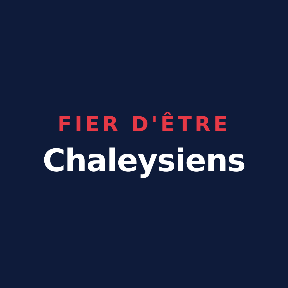 T-shirt « Fier d'être Chaleysiens » — design pour Chaley