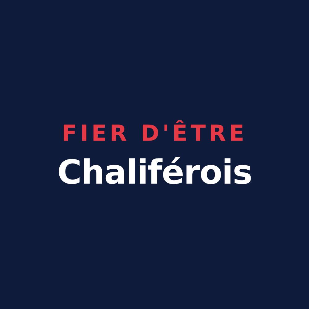 T-shirt « Fier d'être Chaliférois » — design pour Chalifert