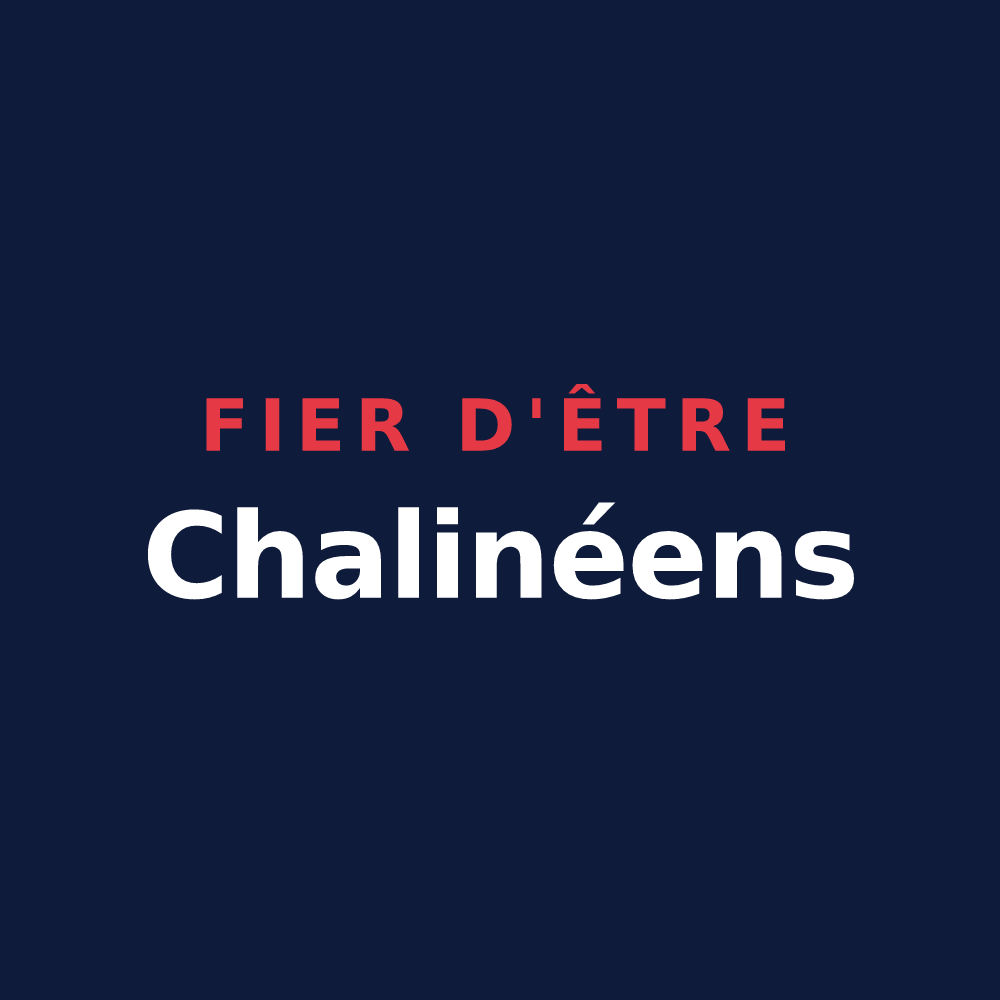 T-shirt « Fier d'être Chalinéens » — design pour Chaligny