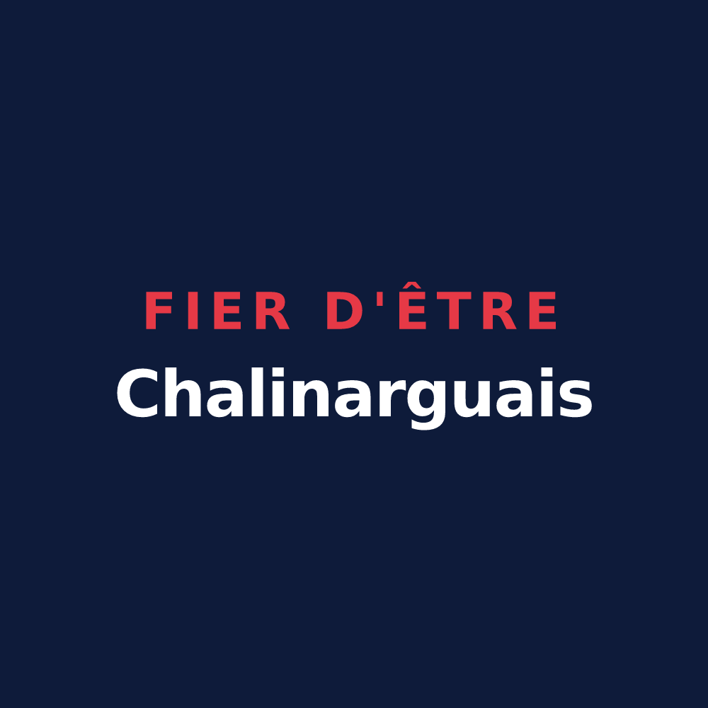 T-shirt « Fier d'être Chalinarguais » — design pour Chalinargues