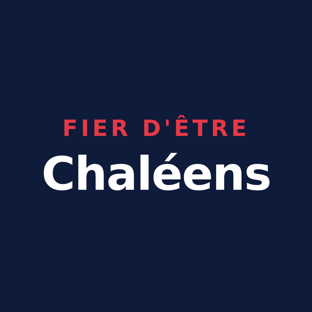 T-shirt « Fier d'être Chaléens » — design pour Challes-la-Montagne