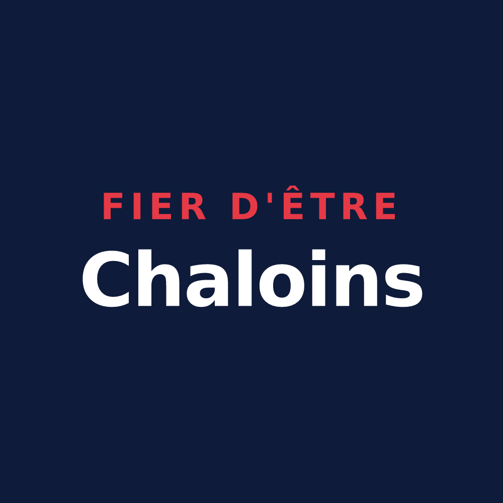 T-shirt « Fier d'être Chaloins » — design pour Chalo-Saint-Mars