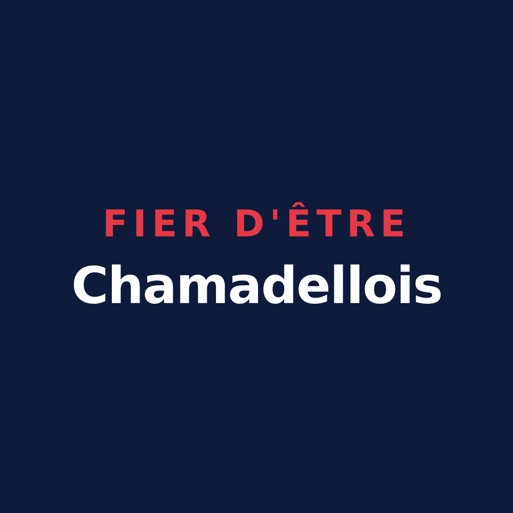 T-shirt « Fier d'être Chamadellois » — design pour Chamadelle