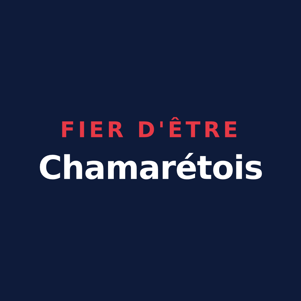 T-shirt « Fier d'être Chamarétois » — design pour Chamaret