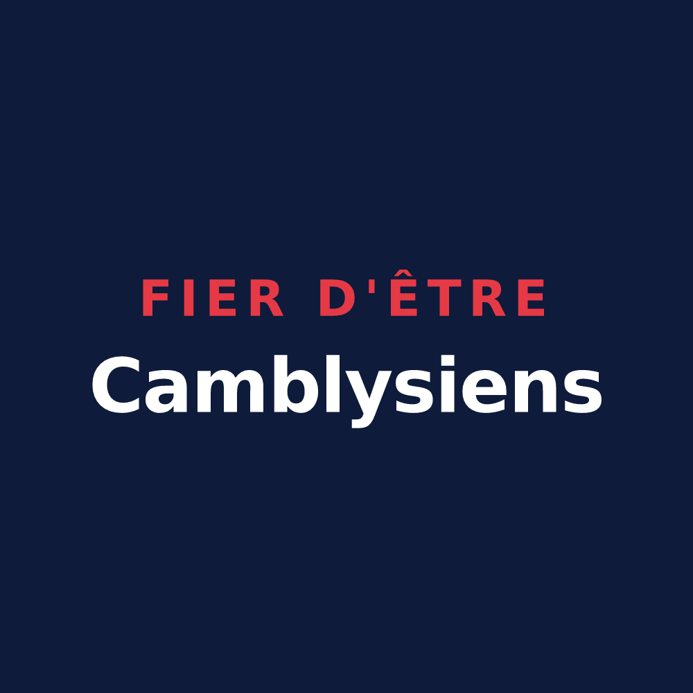 T-shirt « Fier d'être Camblysiens » — design pour Chambly