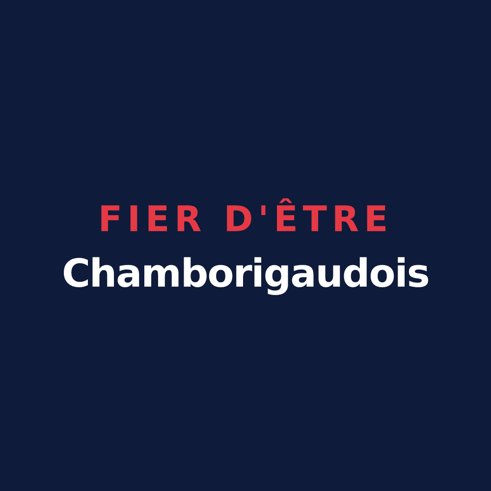 T-shirt « Fier d'être Chamborigaudois » — design pour Chamborigaud