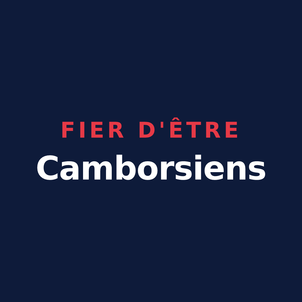 T-shirt « Fier d'être Camborsiens » — design pour Chambors