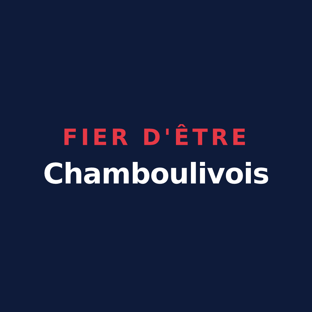 T-shirt « Fier d'être Chamboulivois » — design pour Chamboulive