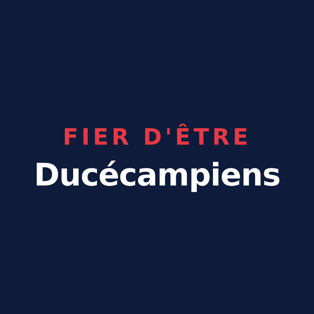 T-shirt « Fier d'être Ducécampiens » — design pour Champ-le-Duc