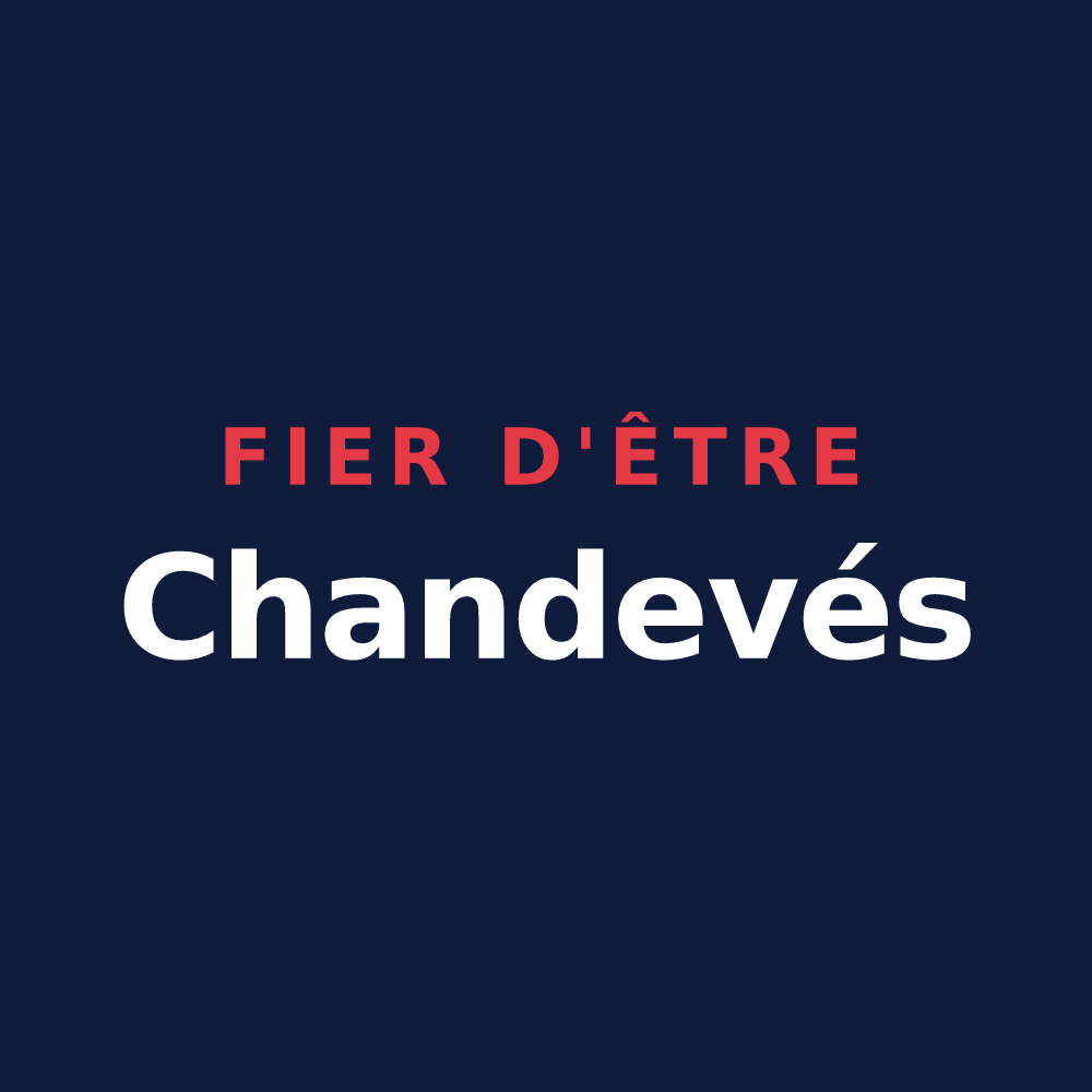 T-shirt « Fier d'être Chandevés » — design pour Champdivers