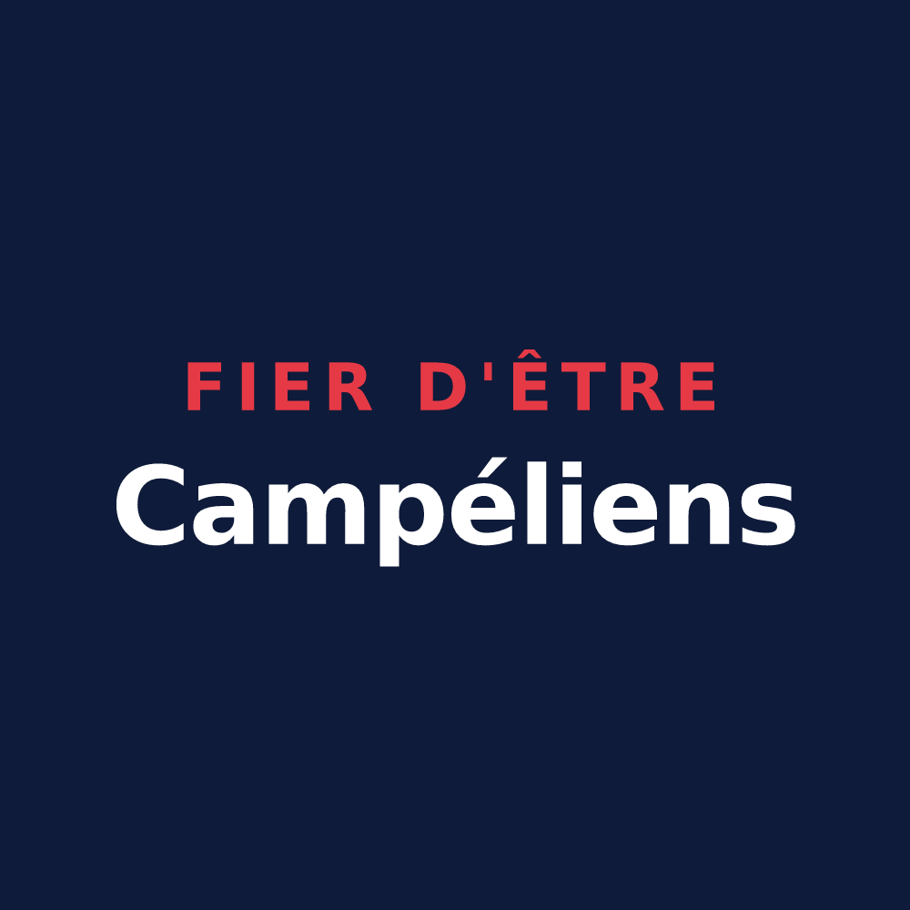 T-shirt « Fier d'être Campéliens » — design pour Champeaux