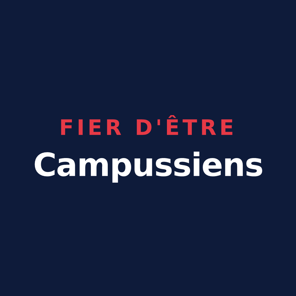 T-shirt « Fier d'être Campussiens » — design pour Champenoux