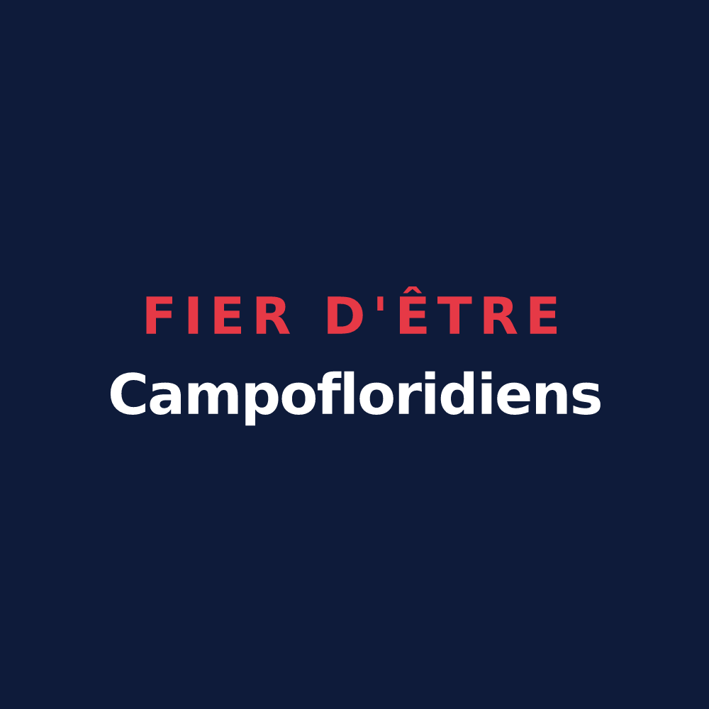 T-shirt « Fier d'être Campofloridiens » — design pour Champfleury