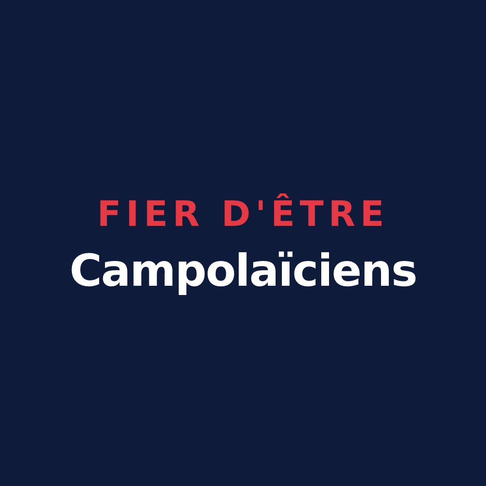T-shirt « Fier d'être Campolaïciens » — design pour Champlay