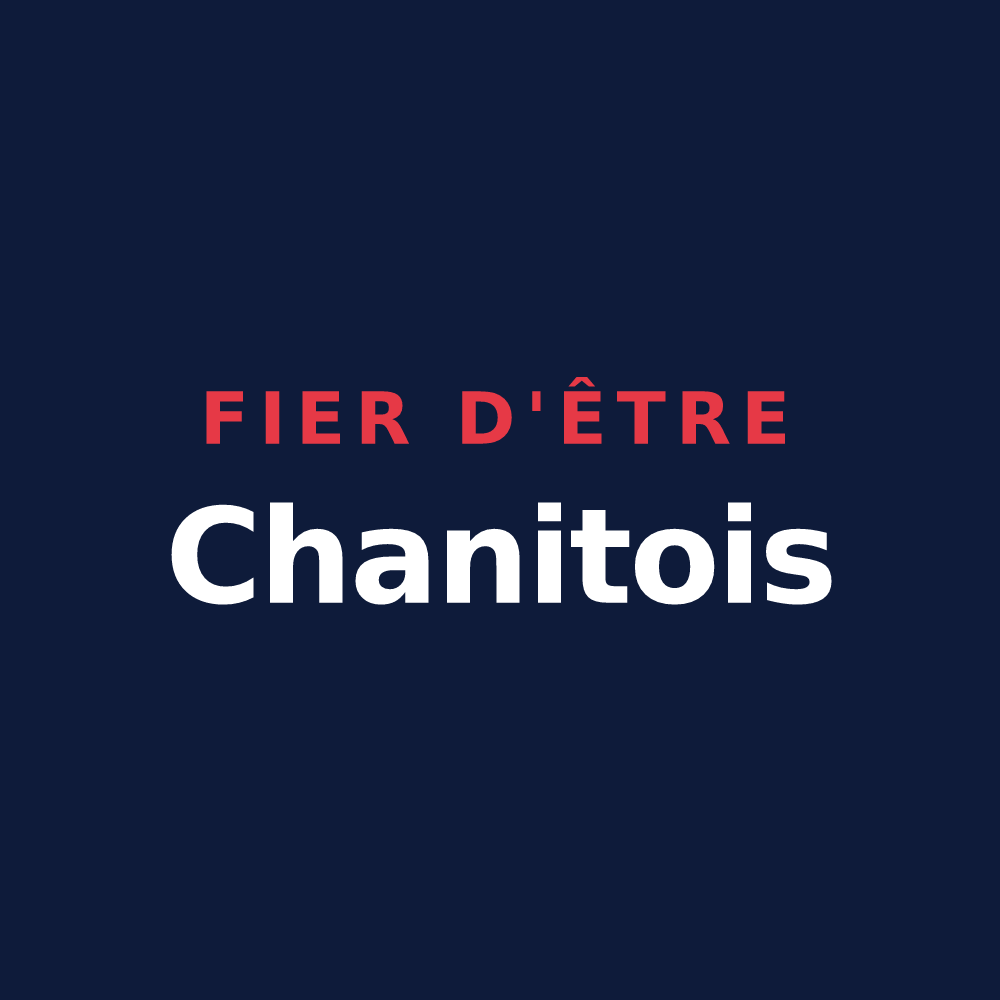 T-shirt « Fier d'être Chanitois » — design pour Champlitte