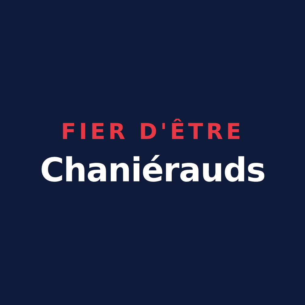 T-shirt « Fier d'être Chaniérauds » — design pour Champniers