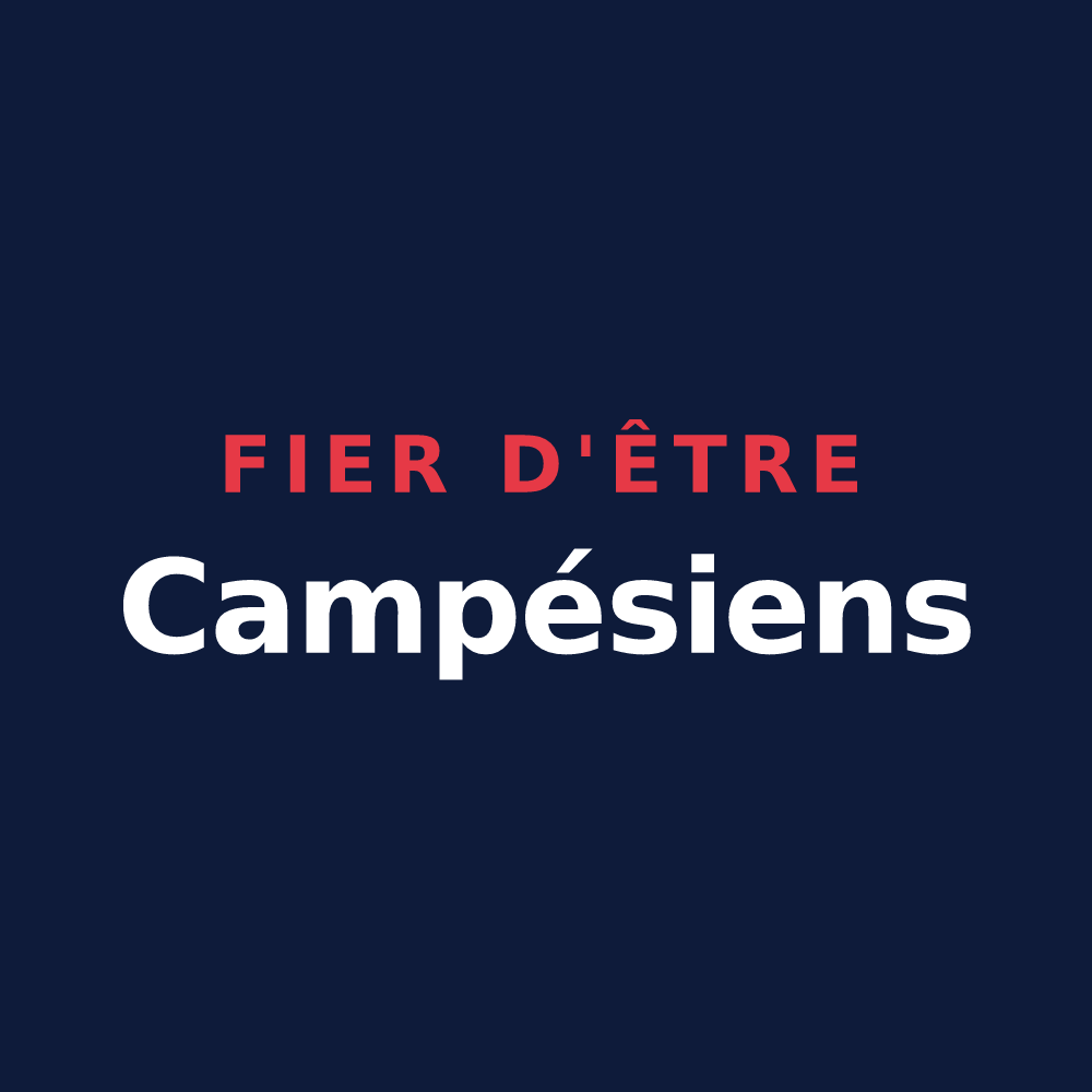 T-shirt « Fier d'être Campésiens » — design pour Champs-sur-Marne