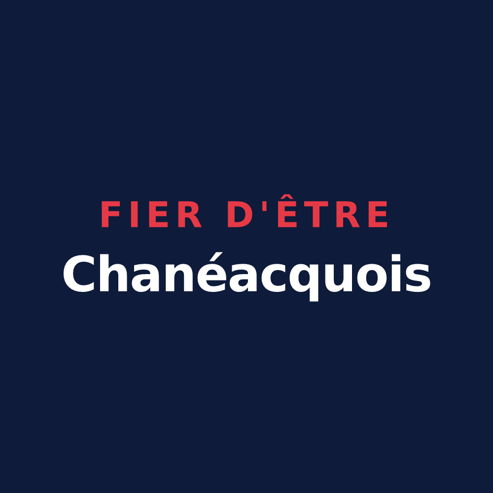 T-shirt « Fier d'être Chanéacquois » — design pour Chanéac