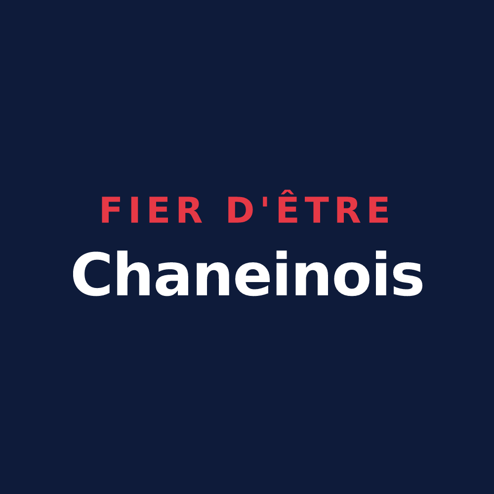 T-shirt « Fier d'être Chaneinois » — design pour Chaneins