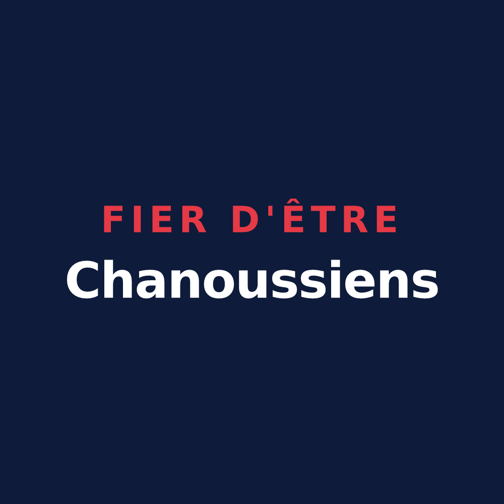 T-shirt « Fier d'être Chanoussiens » — design pour Chanousse
