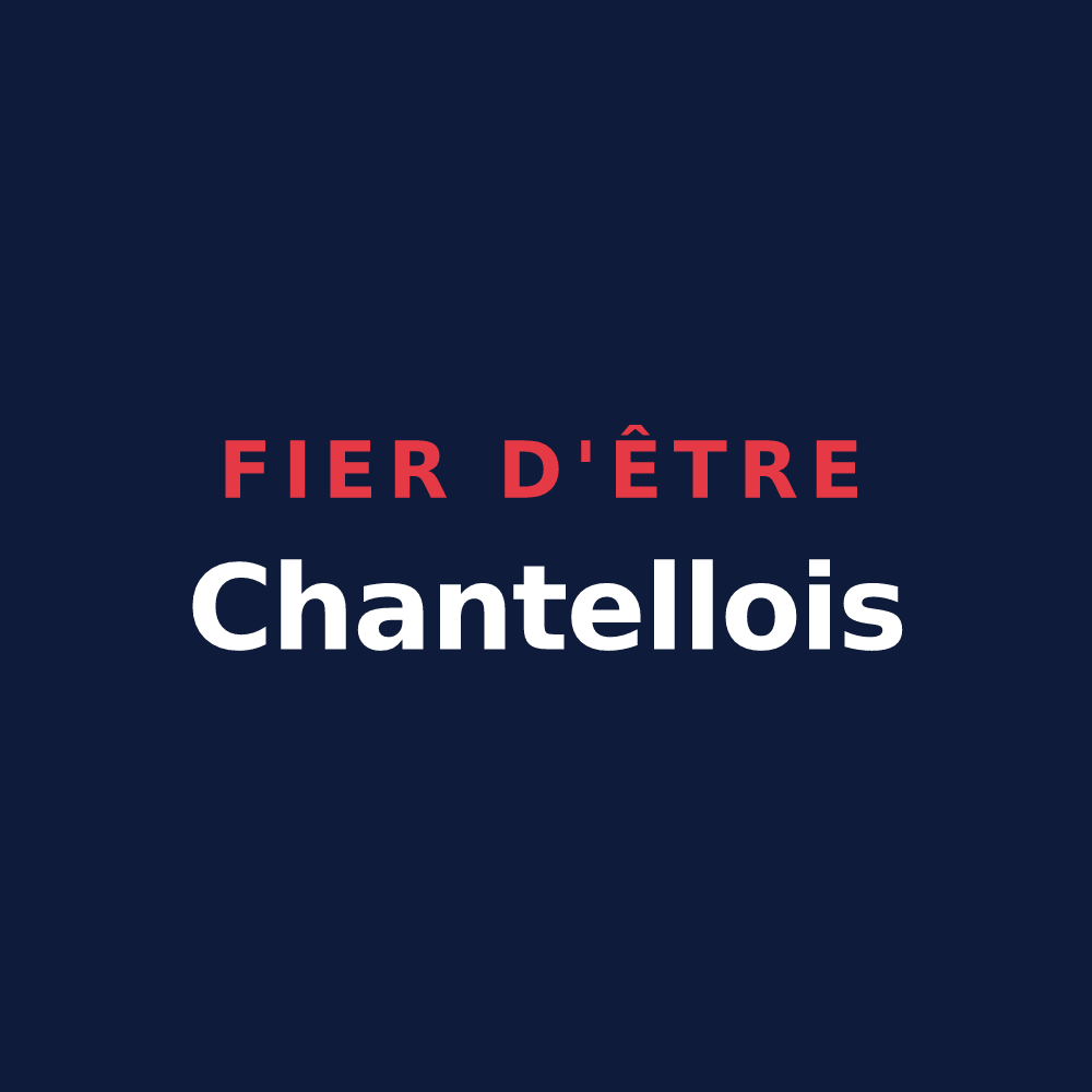 T-shirt « Fier d'être Chantellois » — design pour Chantelle