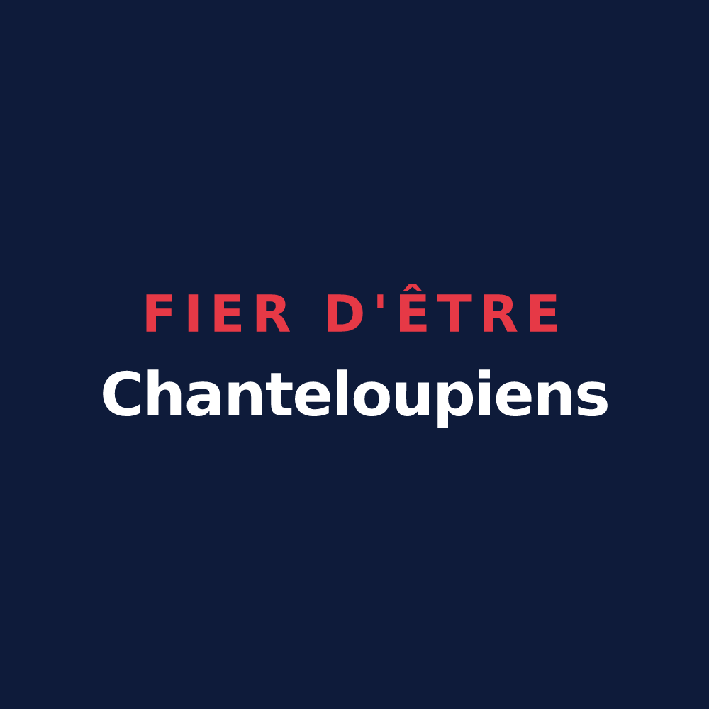 T-shirt « Fier d'être Chanteloupiens » — design pour Chanteloup-en-Brie