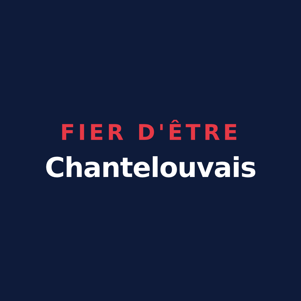 T-shirt « Fier d'être Chantelouvais » — design pour Chanteloup-les-Vignes