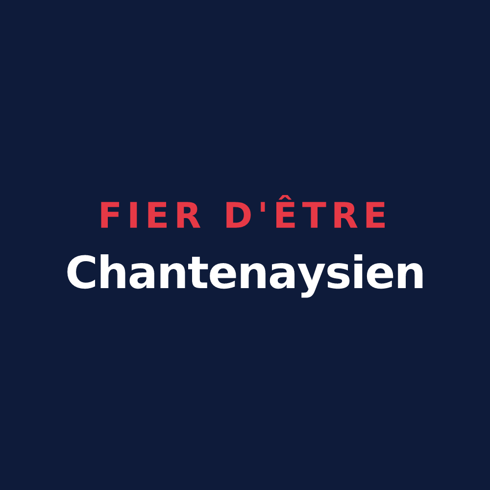 T-shirt « Fier d'être Chantenaysien » — design pour Chantenay-Villedieu