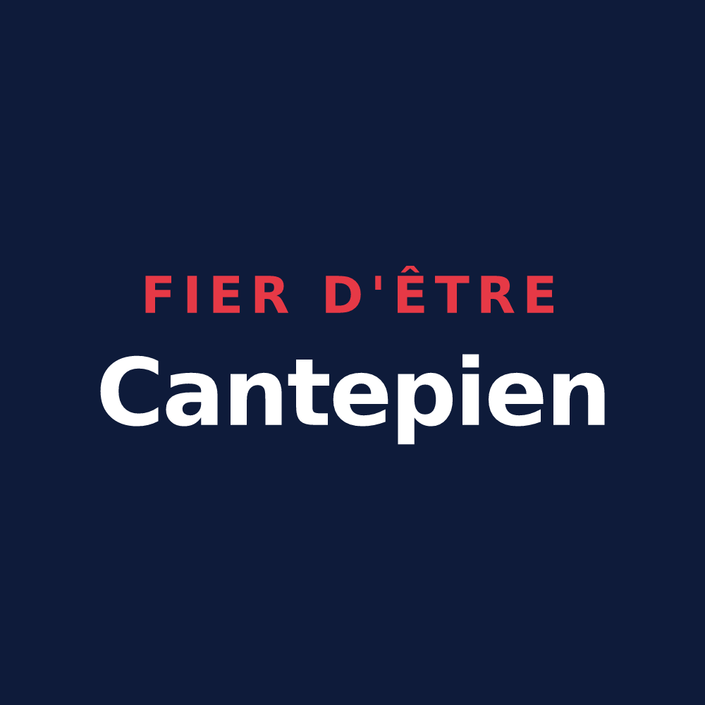 T-shirt « Fier d'être Cantepien » — design pour Chantepie