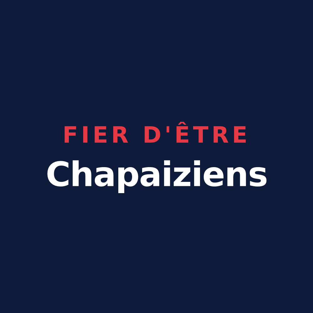 T-shirt « Fier d'être Chapaiziens » — design pour Chapaize