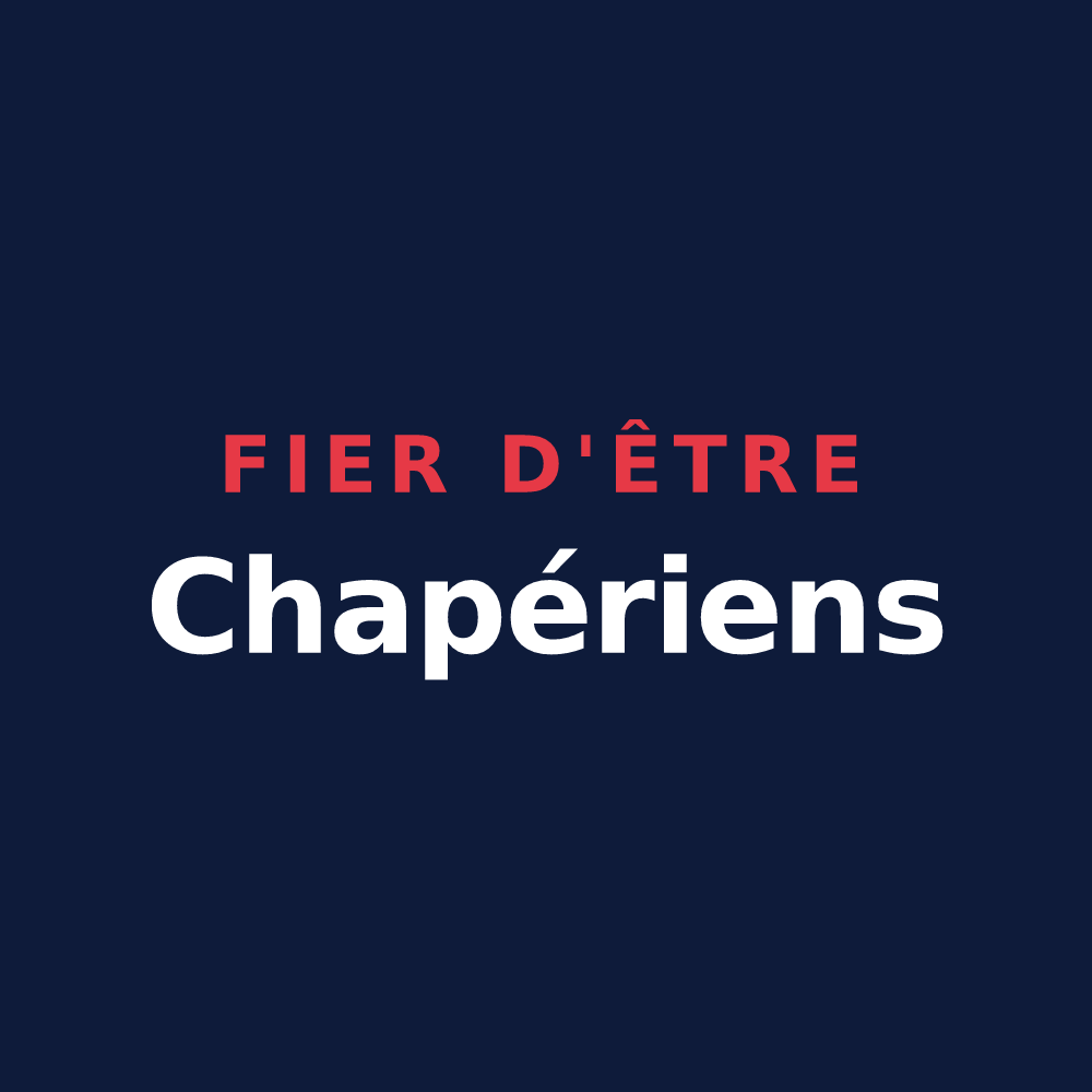 T-shirt « Fier d'être Chapériens » — design pour Chapeiry