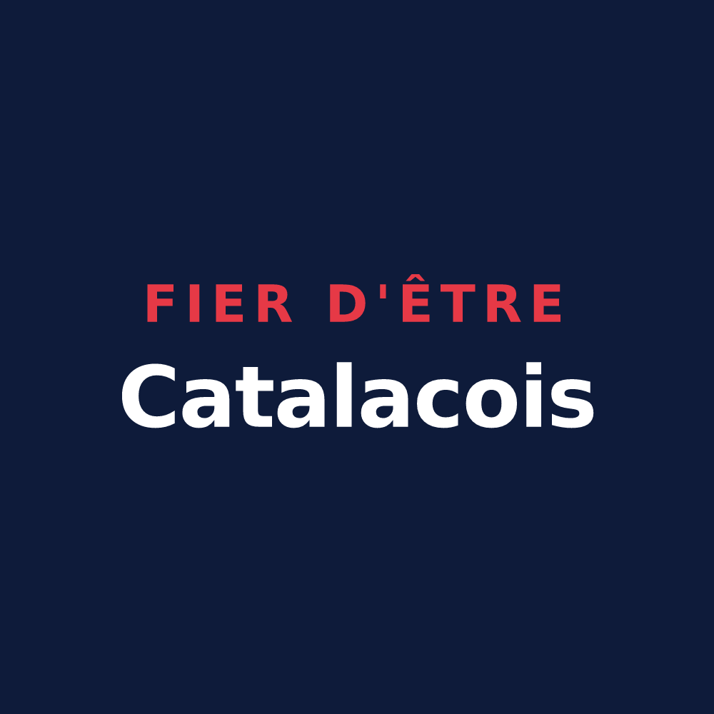 T-shirt « Fier d'être Catalacois » — design pour Chaptelat