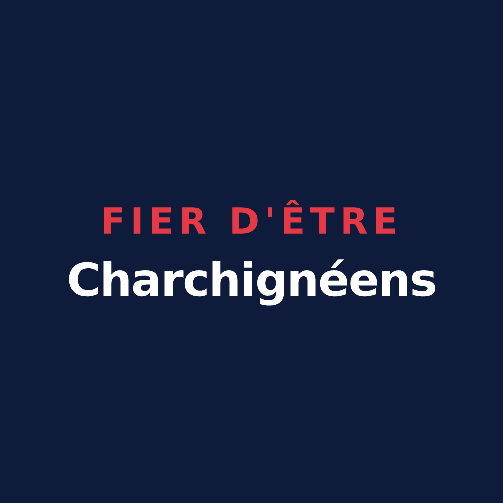 T-shirt « Fier d'être Charchignéens » — design pour Charchigné