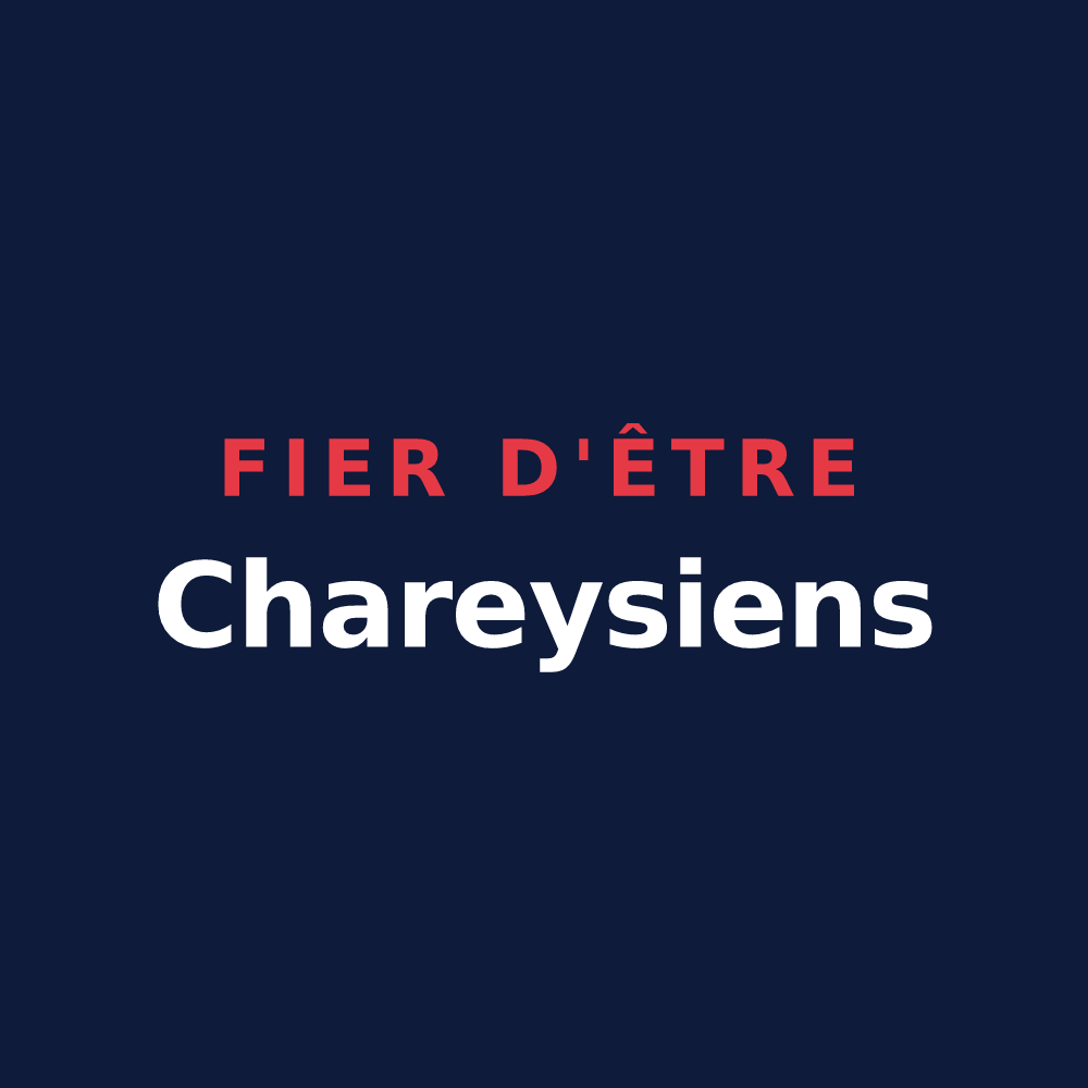 T-shirt « Fier d'être Chareysiens » — design pour Charey