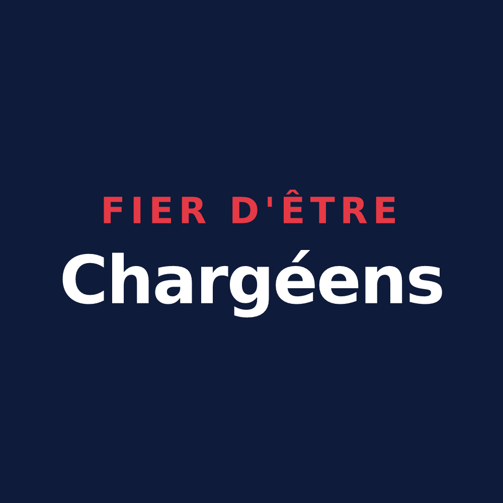 T-shirt « Fier d'être Chargéens » — design pour Chargé