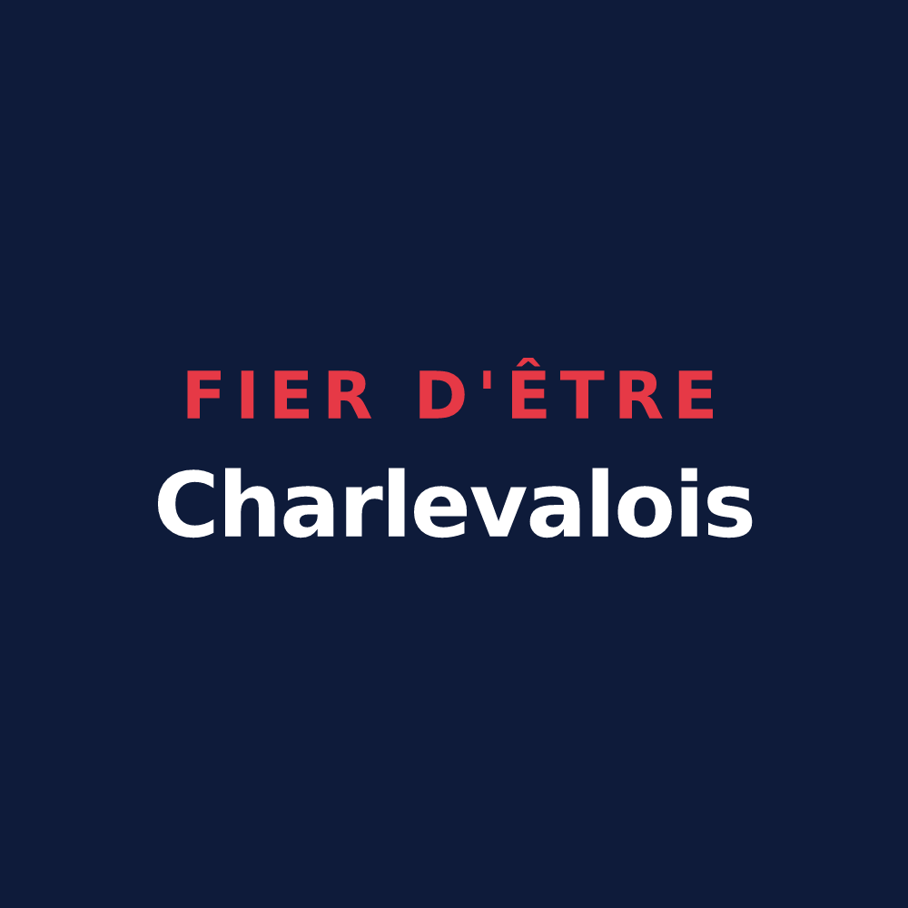 T-shirt « Fier d'être Charlevalois » — design pour Charleval