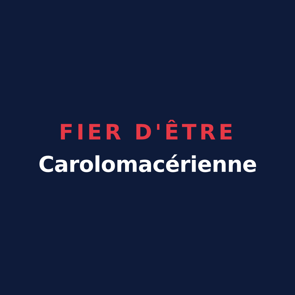 T-shirt « Fier d'être Carolomacérienne » — design pour Charleville-Mézières