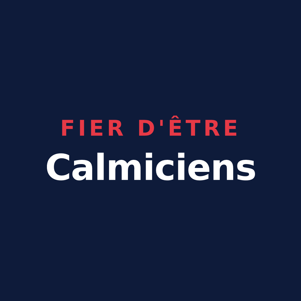 T-shirt « Fier d'être Calmiciens » — design pour Charmes