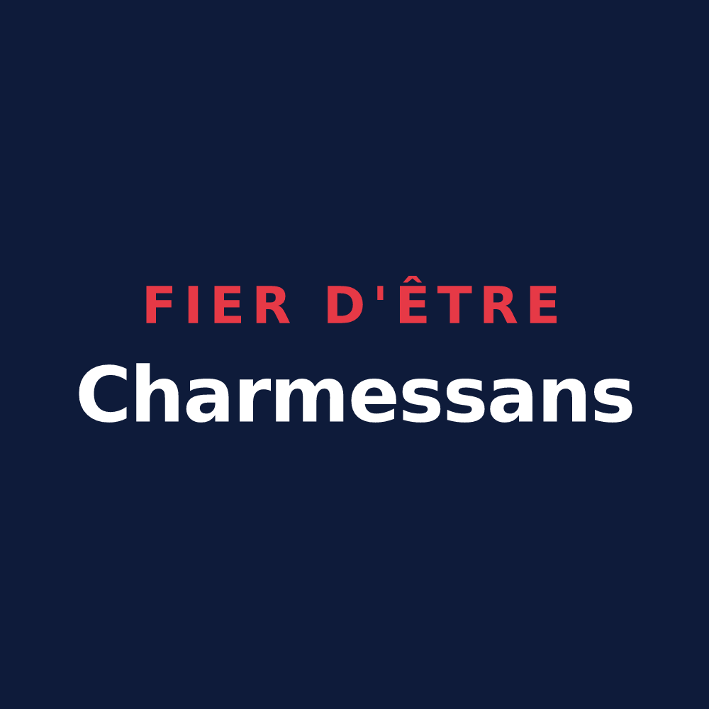 T-shirt « Fier d'être Charmessans » — design pour Charmes-la-Grande