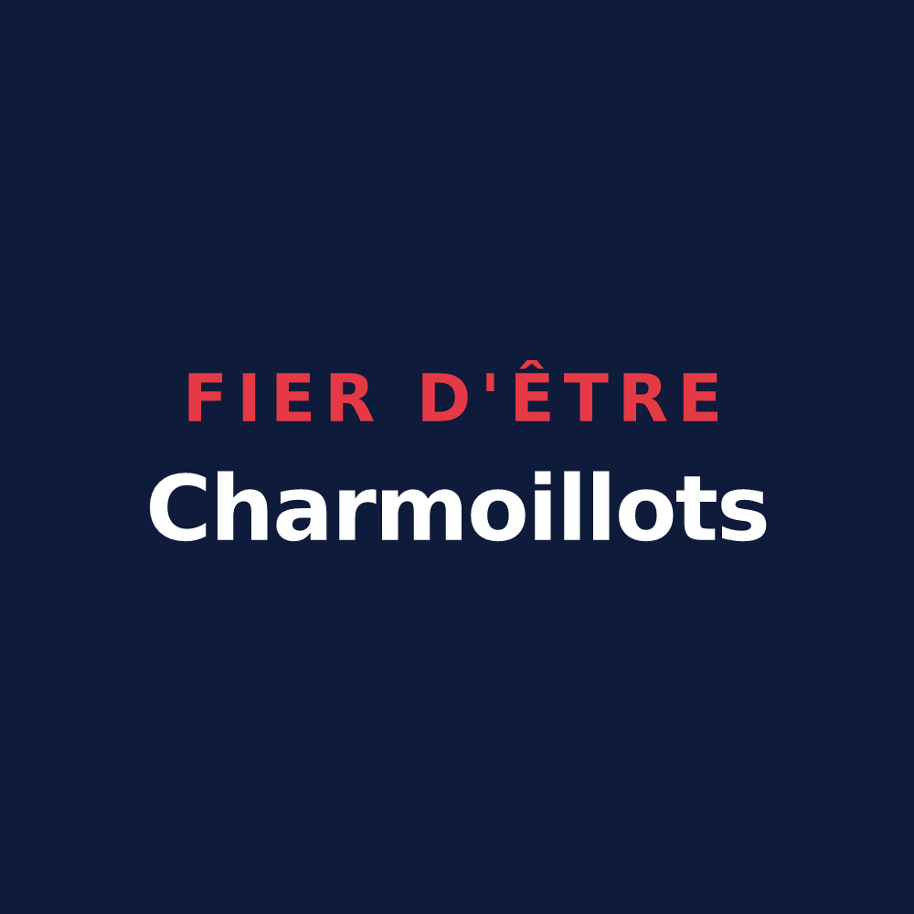 T-shirt « Fier d'être Charmoillots » — design pour Charmoille
