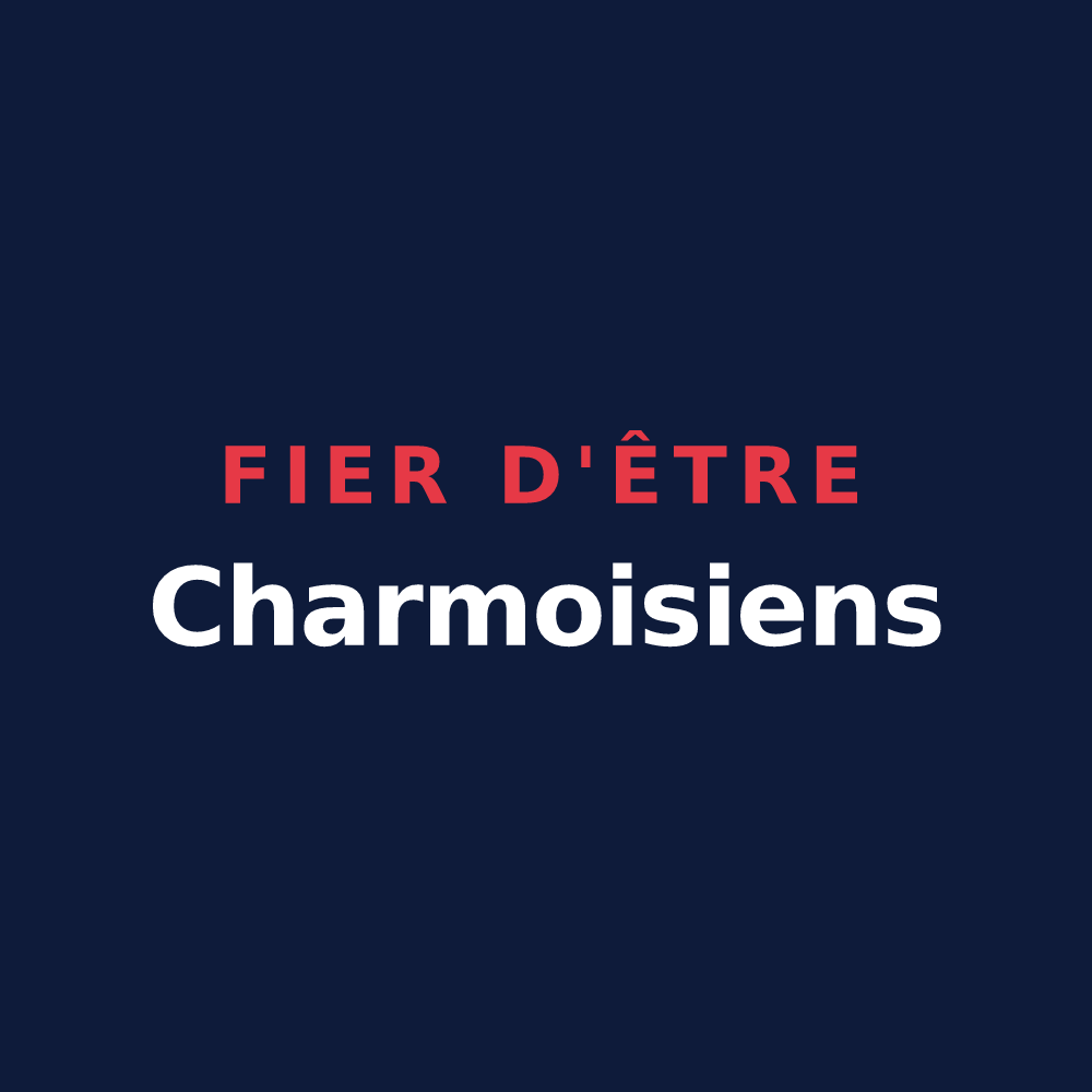 T-shirt « Fier d'être Charmoisiens » — design pour Charmois-l'Orgueilleux