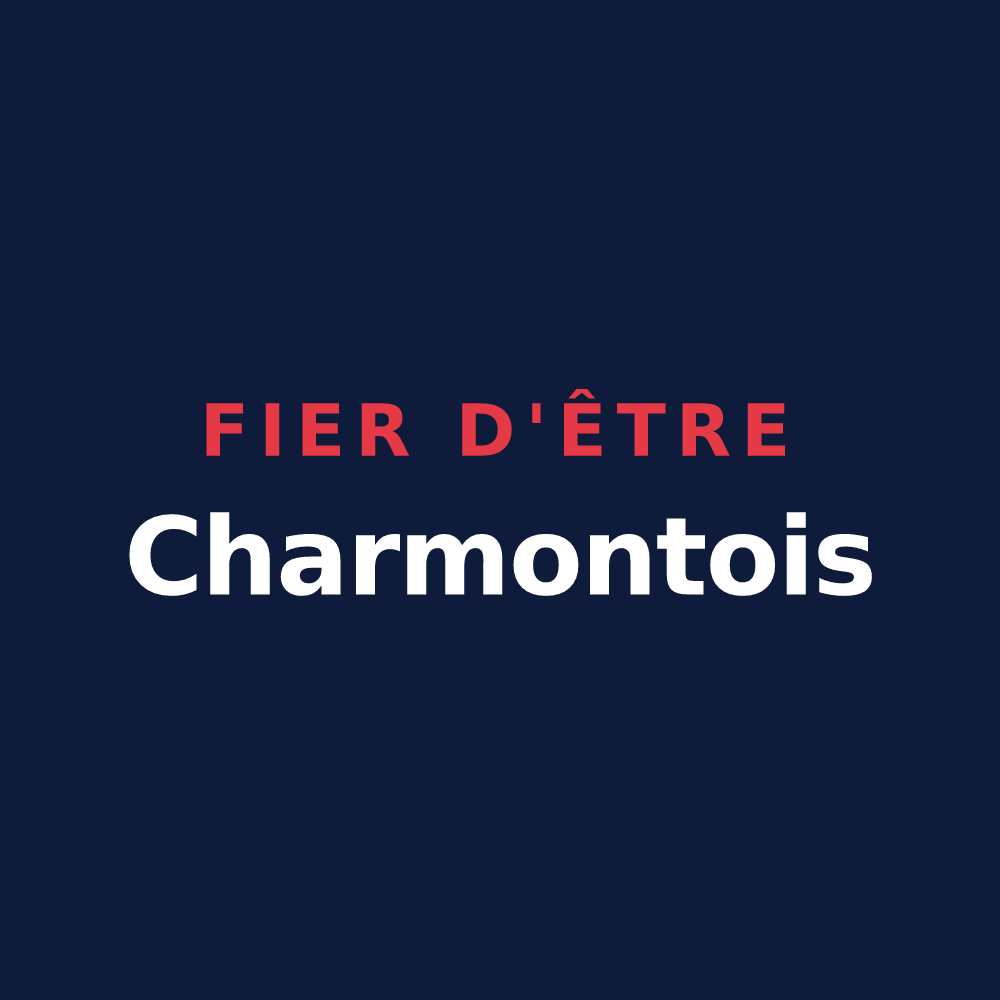 T-shirt « Fier d'être Charmontois » — design pour Charmont