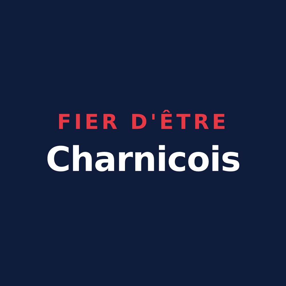 T-shirt « Fier d'être Charnicois » — design pour Charny