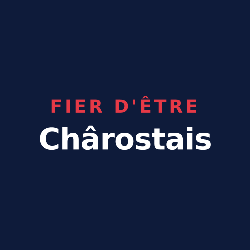 T-shirt « Fier d'être Chârostais » — design pour Chârost