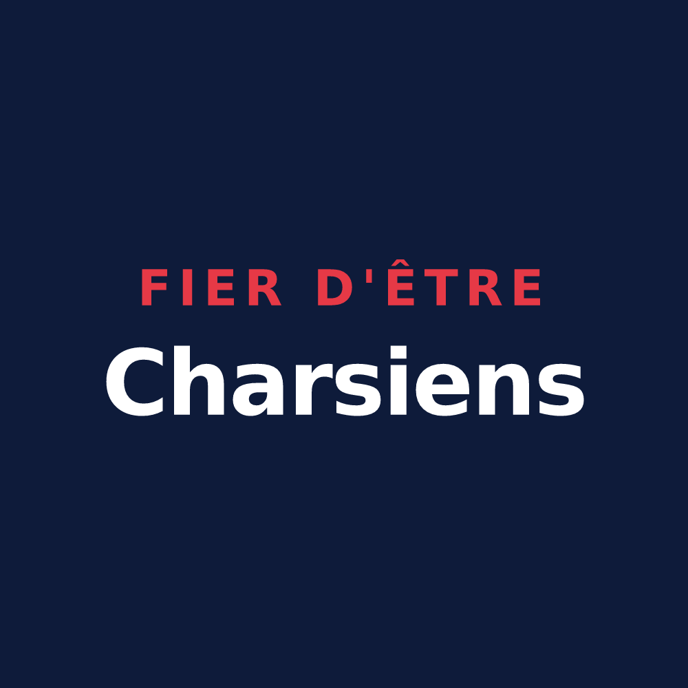 T-shirt « Fier d'être Charsiens » — design pour Chars