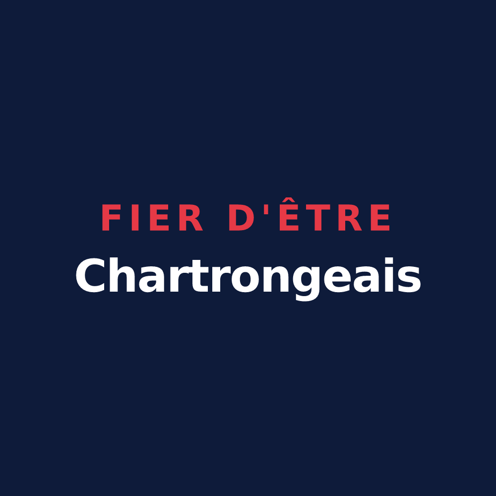 T-shirt « Fier d'être Chartrongeais » — design pour Chartronges