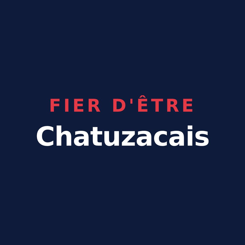 T-shirt « Fier d'être Chatuzacais » — design pour Chartuzac