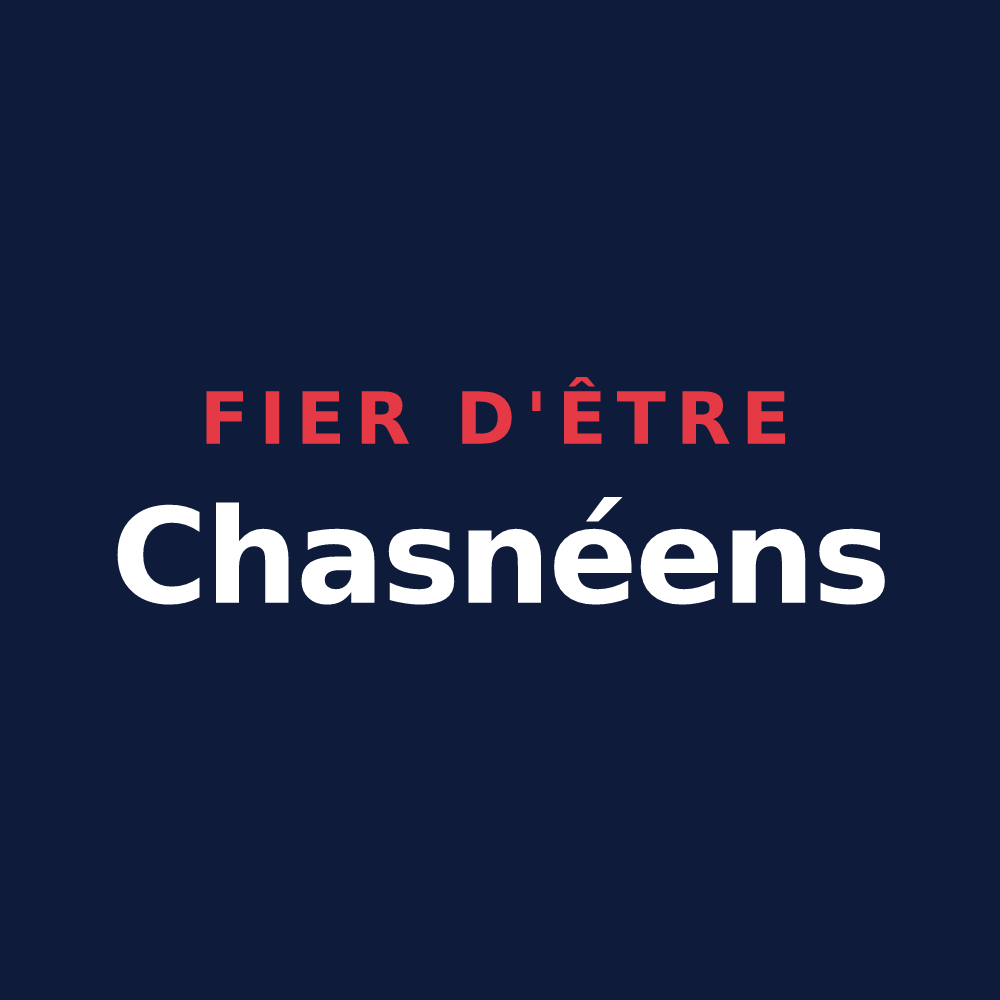 T-shirt « Fier d'être Chasnéens » — design pour Chasné-sur-Illet
